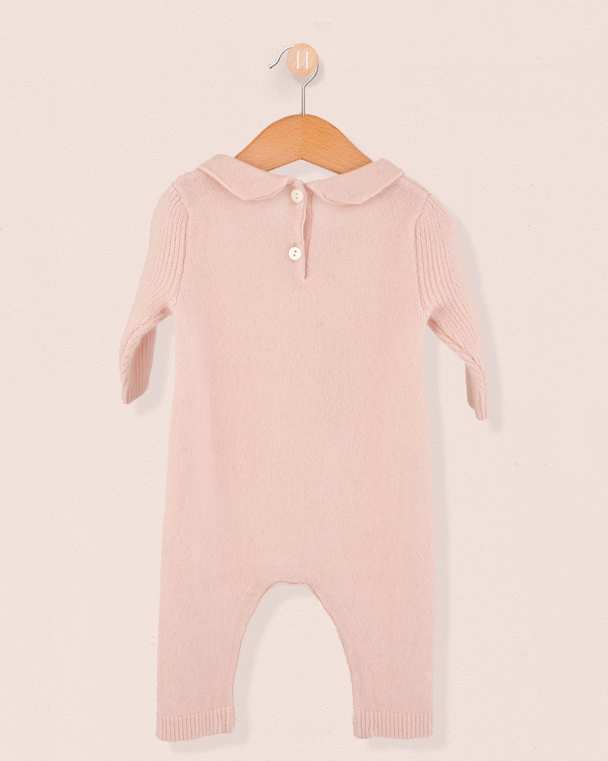 Winston Pink Cashmere Knit Romper